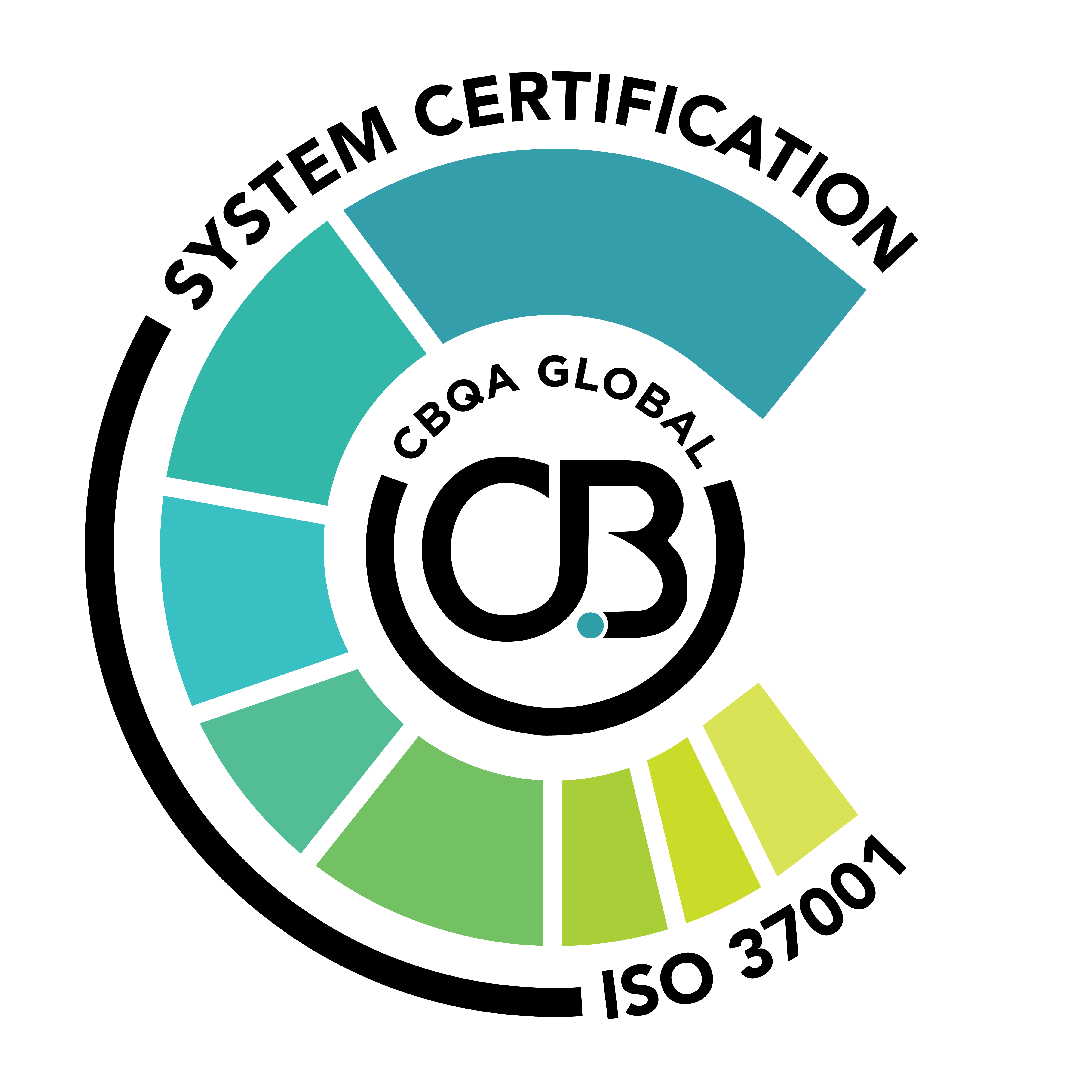 CBQA GLOBAL CERTIFICATE LOGO ISO 37001:2016